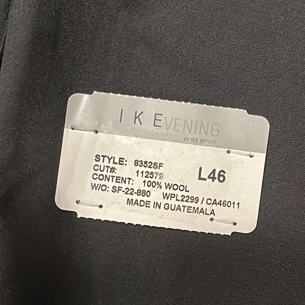 Ike Behar Men’s Black Tuxedo Size 46L Jacket and 40L Pants