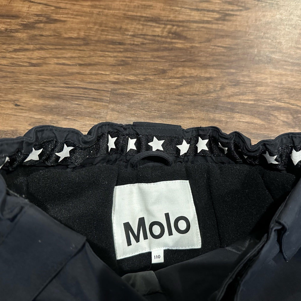 Molo Kids Black Snow Pants Size 5