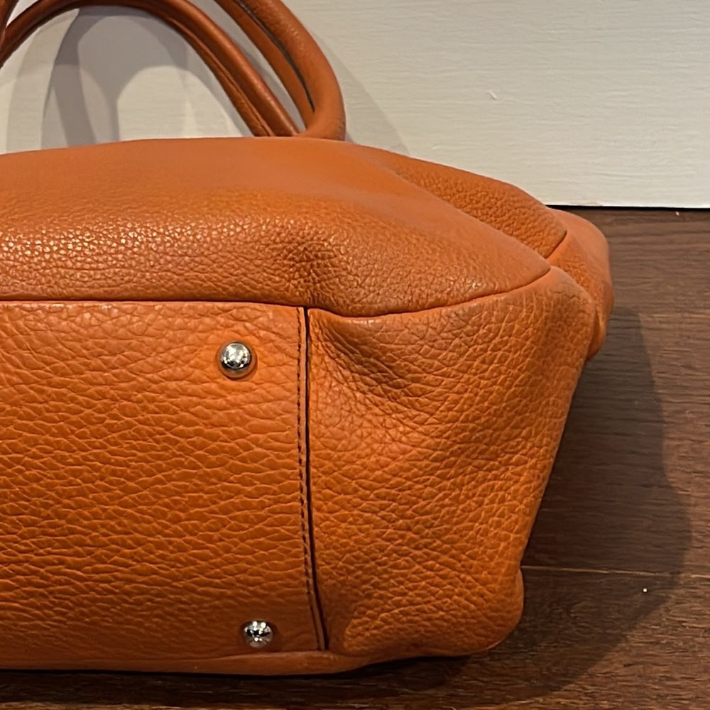 Tod’s Women’s Burnt Orange/Brown Medium Shopping Bag