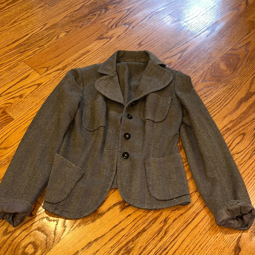 Le Marais Woman’s Brown Blazer Size EU 44