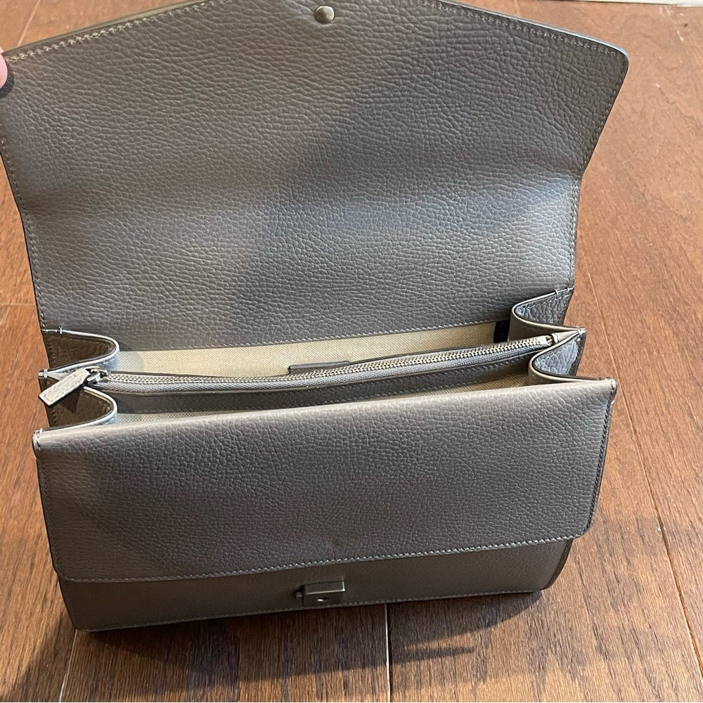 Gucci Dionysus Women’s Medium Size Grey Leather Shoulder Bag