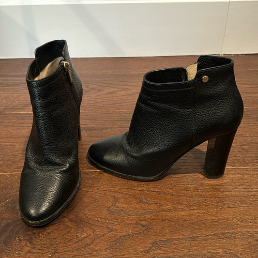Jimmy Choo Women’s Black Leather Booties Size 38.5/8.5