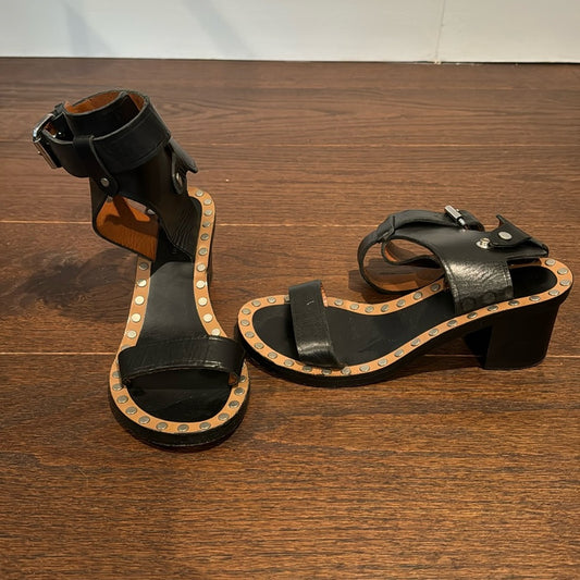 Isabel Marant Women’s Black Sandals Size 37/7